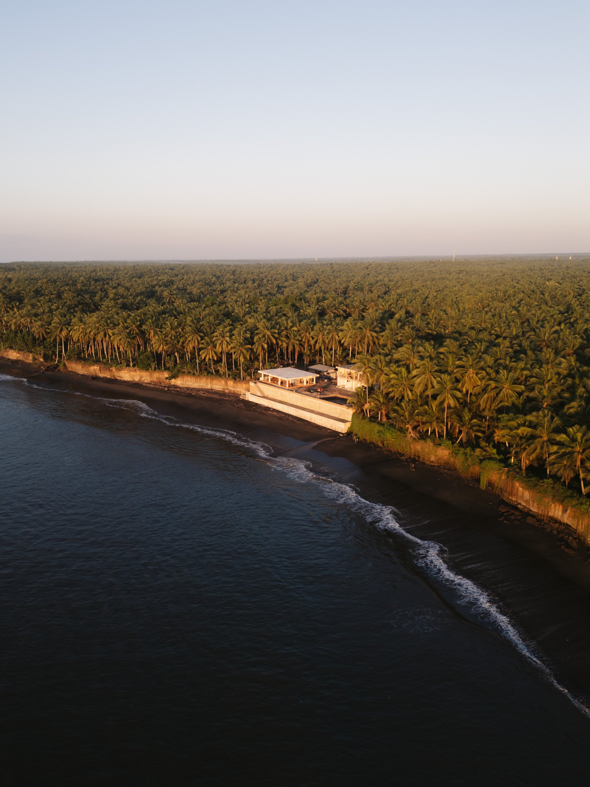 East Lombok Surf Villas aerial view