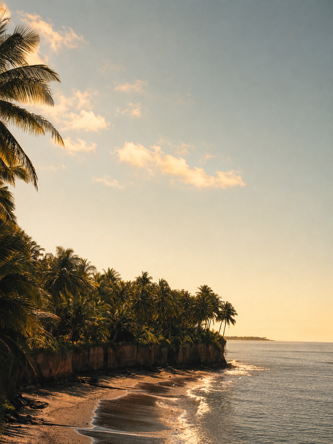 Lombok sunset view