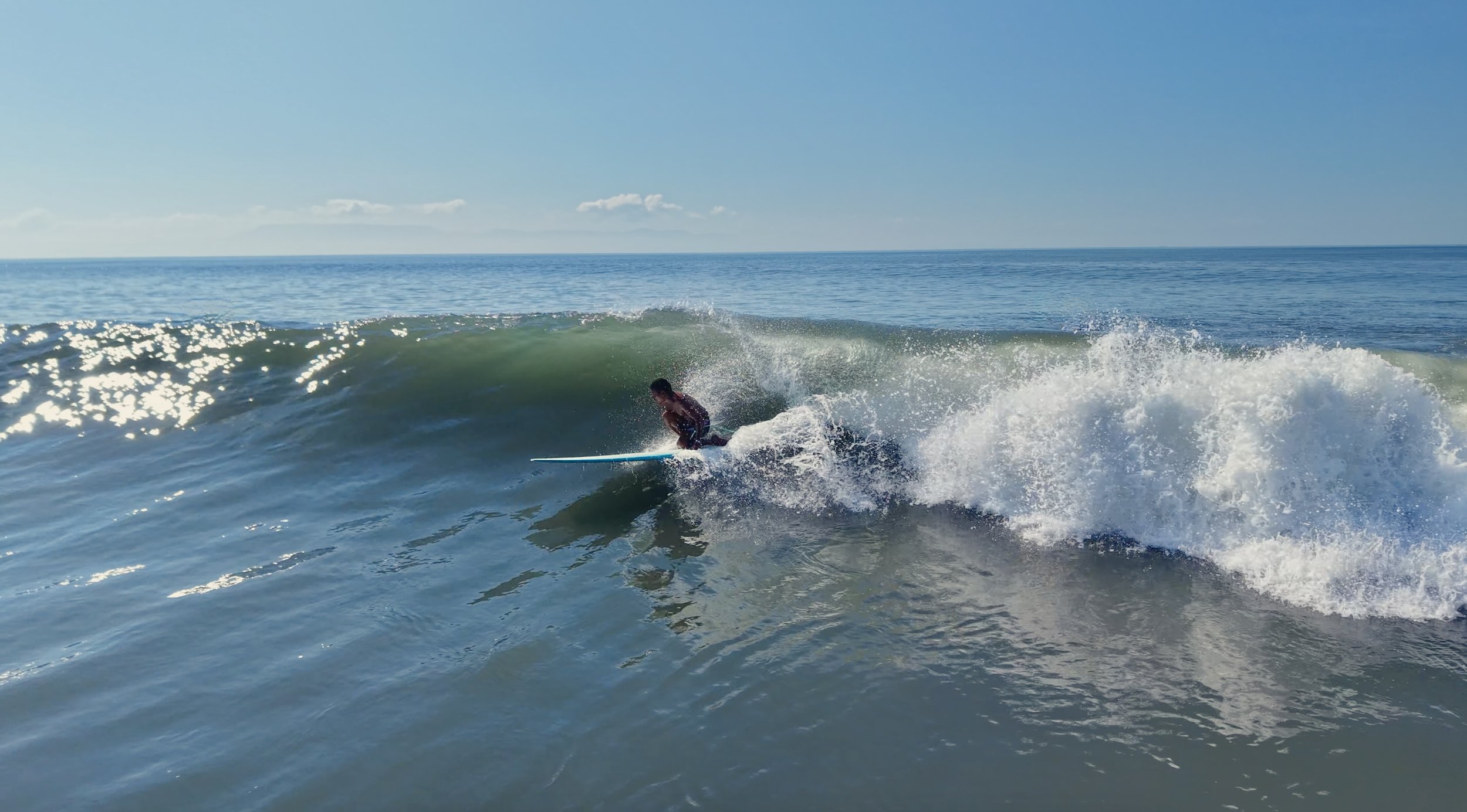 Surfing in East Lombok
